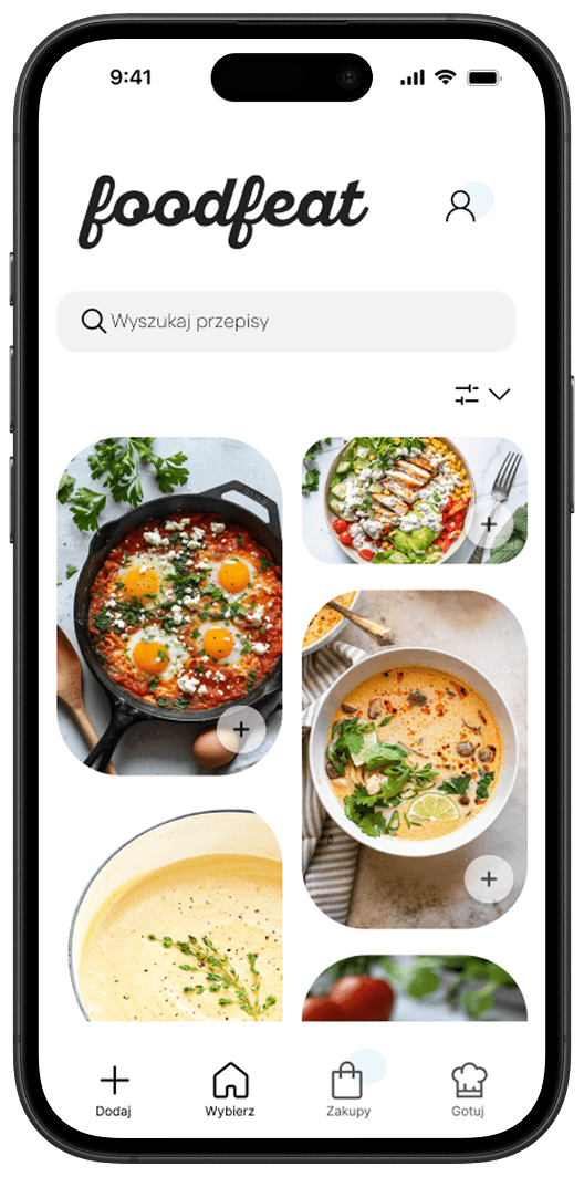 FoodFeat Organizuj swoje ulubione przepisy